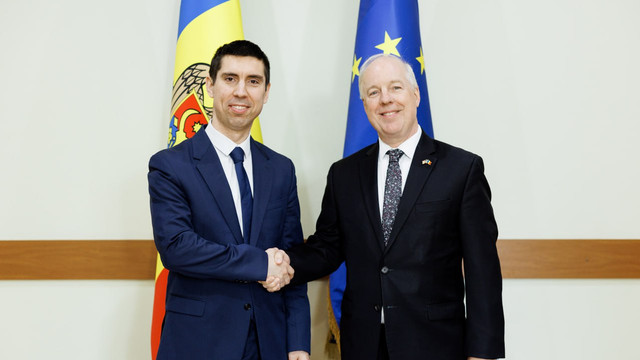 Mihai Popșoi a avut o întrevedere de rămas bun cu ambasadorul SUA la Chișinău