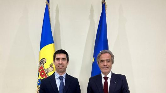 Mihai Popșoi a avut o întrevedere cu ambasadorul Republicii Elene în Republica Moldova, Nikos Krikos și ambasadorul Slovaciei, Pavol Ivan

