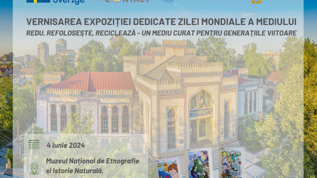 AO EcoContact va organiza expoziția „Redu, refolosește, reciclează - Un mediu curat pentru generațiile viitoare”