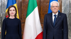 Sergio Mattarella vine astăzi în prima vizită oficială a unui președinte italian în Republica Moldova
