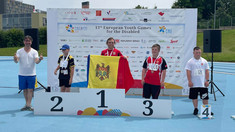 Lotul național al Republicii Moldova a cucerit 9 medalii la Jocurile Europene Paralimpice de tineret
