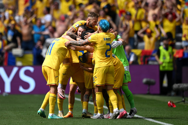 FOTO | Debut de senzație al naționalei României, la EURO 2024. Jucătorii lui Edi Iordănescu au învins Ucraina de o manieră categorică