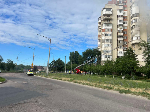 FOTO | Pompierii au intervenit la lichidarea unui incendiu în municipiul Bălți