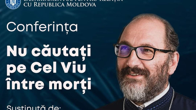 Părintele Constantin Necula va susține în premieră o conferință la Bălți