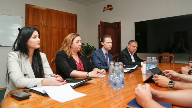 Noul director INL al Ambasadei SUA, în vizită de lucru la Poliția de Frontieră a Republicii Moldova