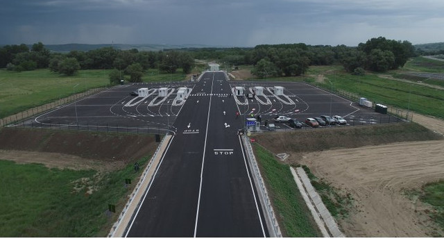 FOTO | Drum de acces și parcări pentru camioane la PTF Leova - Bumbăta. Ministrul Andrei Spînu anunță finalizarea lucrărilor de amenajare