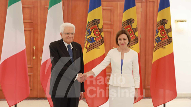 Maia Sandu, după întrevederea de la Chișinău cu președintele italian Sergio Mattarella: „Kremlinul își dorește ca Rep. Moldova să rămână într-o zonă gri, pe care să o folosească în interesele proprii”