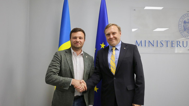 Sergiu Lazarencu și Ambasadorul Ucrainei au discutat despre colaborarea bilaterală în domeniul mediului
