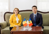 Luminița Odobescu a ajuns la Chișinău pentru a participa la Trilaterala Republica Moldova - România - Ucraina