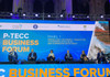 Victor Parlicov, la Forumul de Afaceri P-TECC de la București: „Sincronizarea rețelelor electrice ucrainene și moldovenești la ENTSO-E a ținut luminile aprinse”