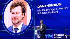 FOTO | Dan Perciun, la ceremonia de absolvire UTM: „Vom continua să investim, pentru ca absolvenții de liceu să aleagă universitățile din R. Moldova”