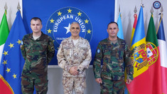 Drapelul Republicii Moldova a fost arborat, în premieră, la Misiunea UE de instruire militară din Somalia