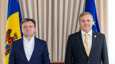 Dorin Recean a avut o întrevedere de rămas bun cu ambasadorul Ucrainei, Marko Șevcenko 