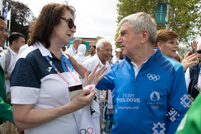 FOTO | Paris 2024: Sportivii din Republica Moldova se alătură apelului la o lume unită - „Dați o șansă păcii!” 