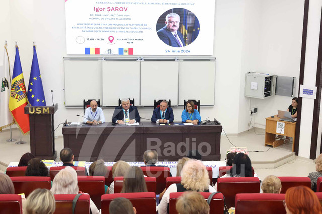 FOTO | Congres cu participarea a 150 de pedagogi din România și Republica Moldova. „Profesorii au misiunea de a crea nu doar poduri educaționale, ci poduri, în general”