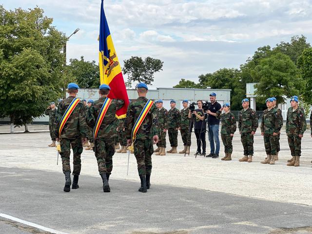 FOTO | Preoți de la Mitropolia Basarabiei au săvârșit ceremonialul religios la detașarea contingentului KFOR-21 în Kosovo