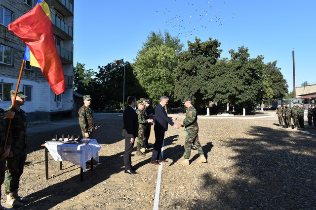 FOTO | La Coșnița s-au celebrat 32 de ani de la introducerea Forțelor Mixte de Menținere a Păcii
