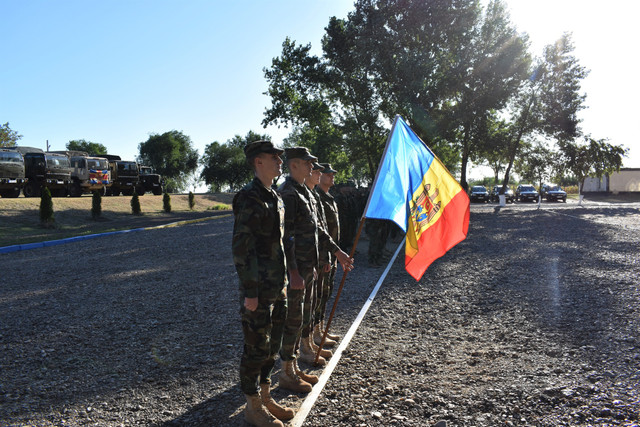 FOTO | La Coșnița s-au celebrat 32 de ani de la introducerea Forțelor Mixte de Menținere a Păcii
