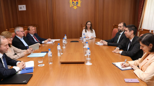 Mihai Popșoi a discutat cu delegația coraportorilor APCE pentru Republica Moldova