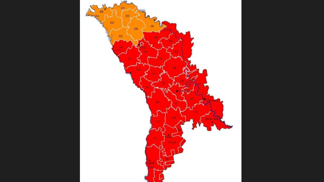 ALERTĂ METEO! Cod roșu de caniculă în Republica Moldova, valabil pentru centrul și sudul țării