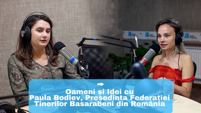 OAMENI ȘI IDEI | Paula Bodlev: „Studenții care învață peste hotare consider că au obligația să se reîntoarcă în Rep. Moldova, ținând cont și de parcursul european al țării (Video)