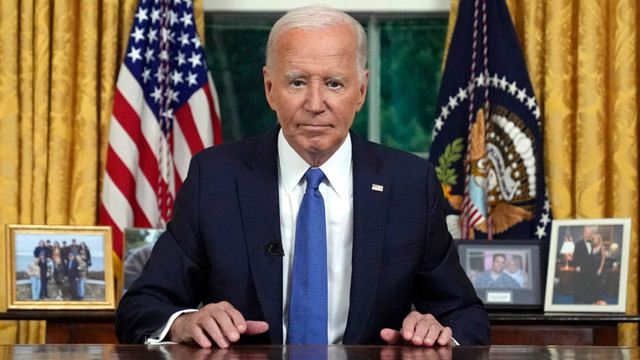 VIDEO | Joe Biden a vorbit despre motivele retragerii sale: „Apărarea democrației este mai importantă decât orice titlu”