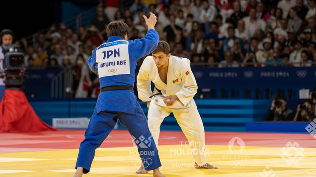 Prima medalie a Republicii Moldova la JO de la Paris! Judocanul Denis Vieru a obținut bronzul 