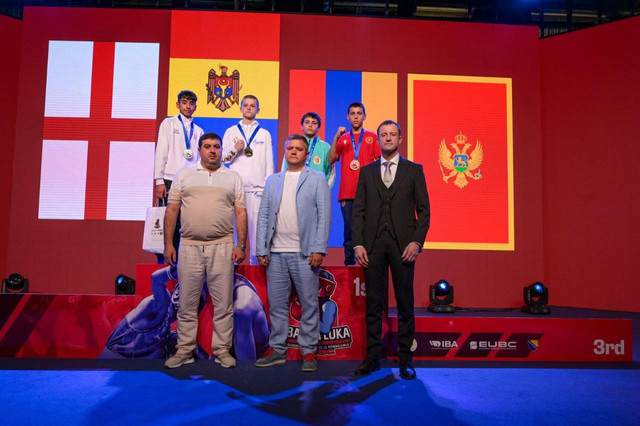 FOTO | Lotul național de box al Republicii Moldova a obținut 6 medalii la Campionatul European pentru cadeți