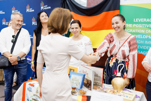 FOTO | Maia Sandu a participat la Festivalul „Ne Vedem Acasă”, organizat de Biroul relații cu diaspora, sub egida Guvernului Republicii Moldova