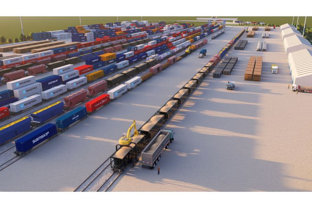 FOTO | Au fost prezentate primele schițe ale Complexului Logistic Multimodal Berești din Ungheni