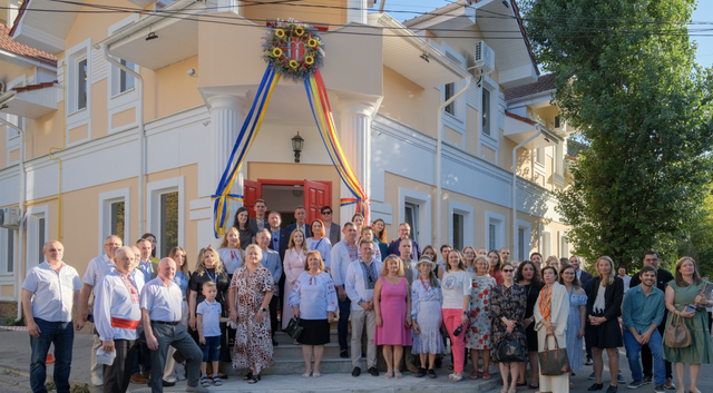 FOTO | La Chișinău a fost inaugurată Casa Ucraineană. Cristian-Leon Țurcanu: „Spiritul european se simte și aici”