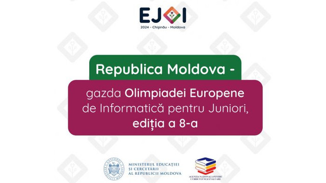 Republica Moldova va găzdui Olimpiada Europeană de Informatică pentru Juniori