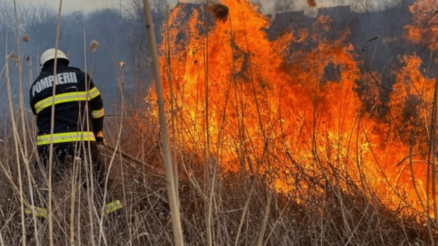 Un pompier IGSU a decedat în timpul intervenției la un incendiu de vegetație produs în Rădulenii Vechi, raionul Florești