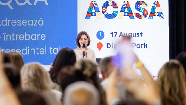 FOTO | Maia Sandu a participat la Festivalul „Ne Vedem Acasă”, organizat de Biroul relații cu diaspora, sub egida Guvernului Republicii Moldova