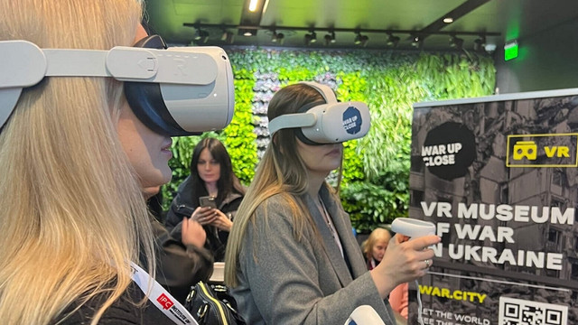 La Chișinău a fost vernisată o expoziție de realitate virtuală care prezintă consecințele războiului din Ucraina