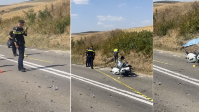 Un tânăr motociclist din Republica Moldova și-a pierdut viața într-un grav accident de circulație produs în România
