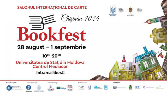 LIVE | Deschiderea oficială a Salonului Internațional de Carte Bookfest Chișinău 2024