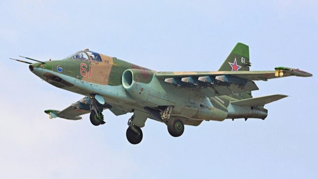 Ucraina susține că a doborât un avion de vânătoare rusesc Su-25 deasupra regiunii Donețk