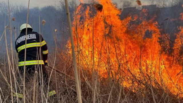 Codul galben de pericol de incendiu a fost extins