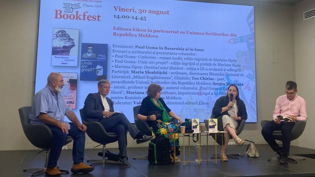 La Salonul Internațional de Carte Bookfest Chișinău a avut loc evenimentul cultural „Paul Goma în Basarabia și în lume”