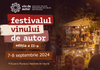 Festivalul Vinului de Autor va avea loc în acest weekend, 7-8 septembrie, la Chișinău. Programul evenimentului