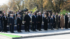 FOTO | Igor Grosu, la inaugurarea unui memorial dedicat genocidului stalinist al tătarilor din Crimeea: Pacea Ucrainei este pacea Republicii Moldova și a Uniunii Europene