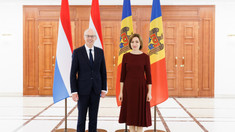 FOTO | Maia Sandu, după vizita premierului Luc Frieden la Chișinău: Luxemburgul susține parcursul nostru european