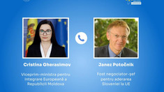 Cristina Gherasimov, în discuție telefonică cu fostul negociator-șef pentru aderarea Sloveniei la UE 