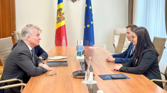 FOTO | Prioritățile de viitor ale Republicii Moldova, discutate de Cristina Gherasimov și directorul din cadrul Ministerului Federal al Afacerilor Externe al Germaniei