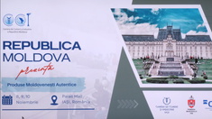 Expoziția „Republica Moldova prezintă”, la Iași. Reprezentant al Primăriei Iași: „Încercăm să sprijinim producătorii din Republica Moldova să intre pe piața ieșeană și europeană”