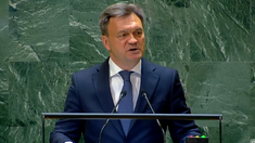 VIDEO | Prim-ministrul Dorin Recean, de la tribuna ONU: „Kremlinul nu ne vrea la masa negocierilor, ci pe masă”