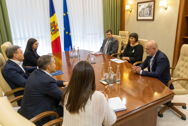 FOTO | Dorin Recean s-a întâlnit cu Laura Codruța Kövesi. Șefa Parchetului European dă asigurări că Rep. Moldova va primi în continuare sprijin în reformarea justiției