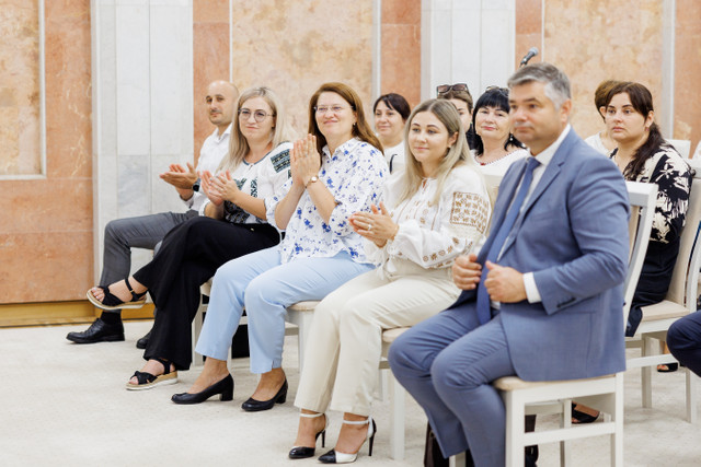 FOTO | Maia Sandu a avut consultări cu reprezentanții asociațiilor de băștinași