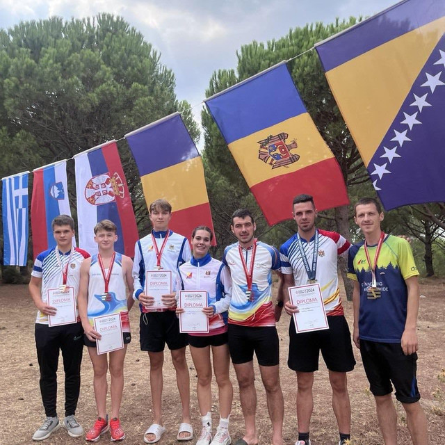 FOTO | Sportivii din Republica Moldova a cucerit 8 medalii la Campionatul Sud Est European de Orientare Sportivă din Turcia